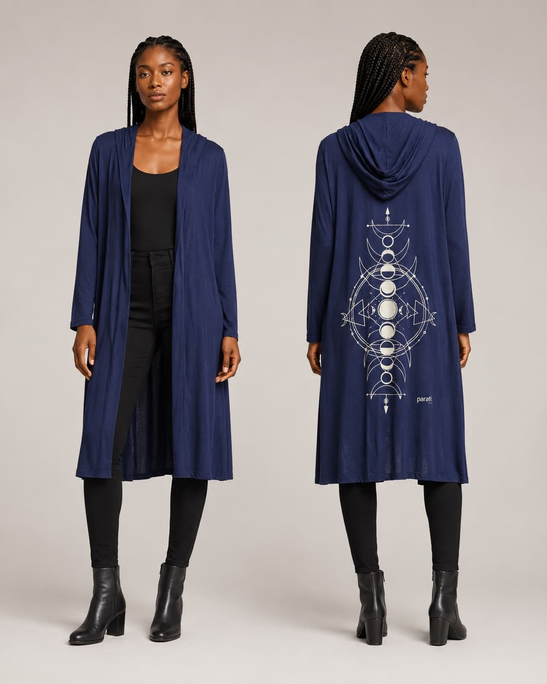 Capa Mandala Celeste — Azul Marinho
